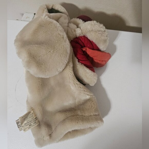 Vintage Ganz 80s Wrinkles Dog Hand Puppet Plush Heritage Collection Grey 10” - Picture 6 of 8